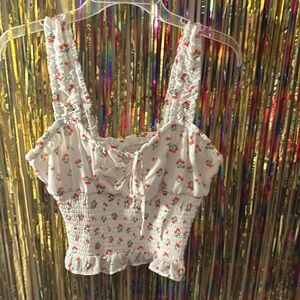 size small new wout tags rue 21 cherry crop top